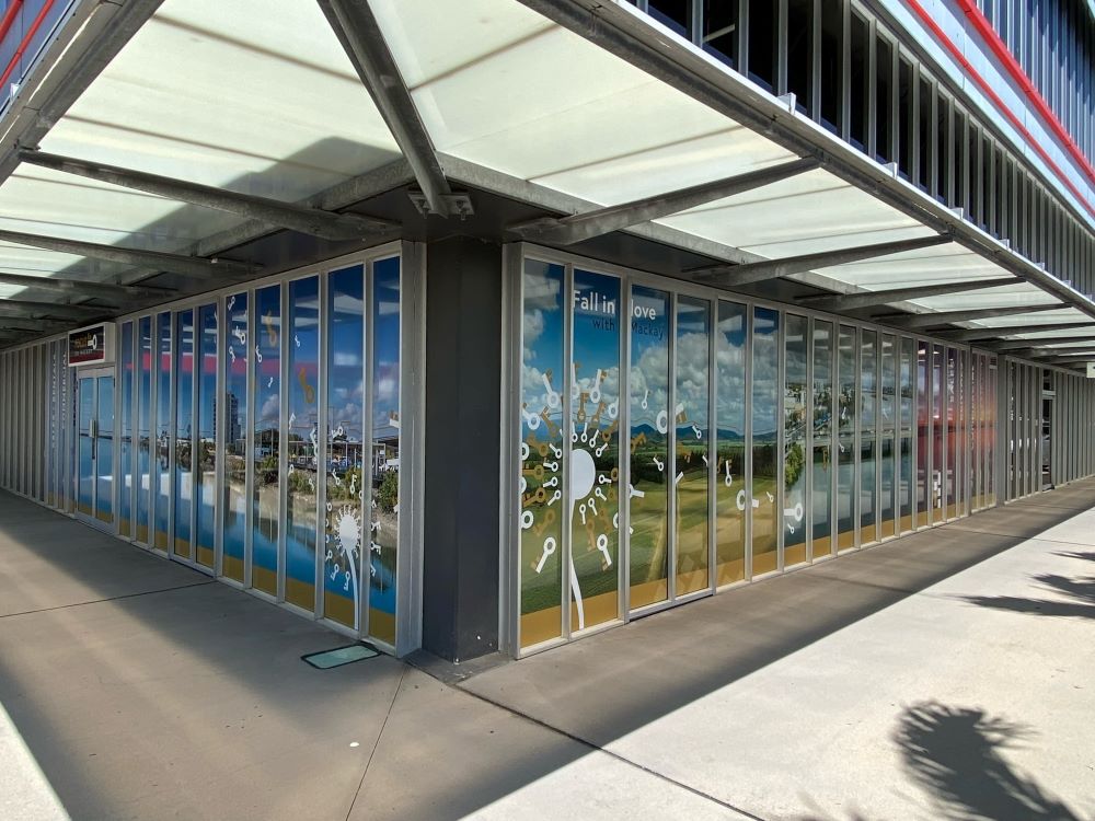 Storefront window graphics