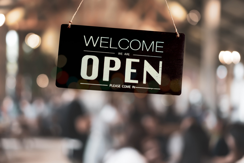 Close Look Of An Informational Sign